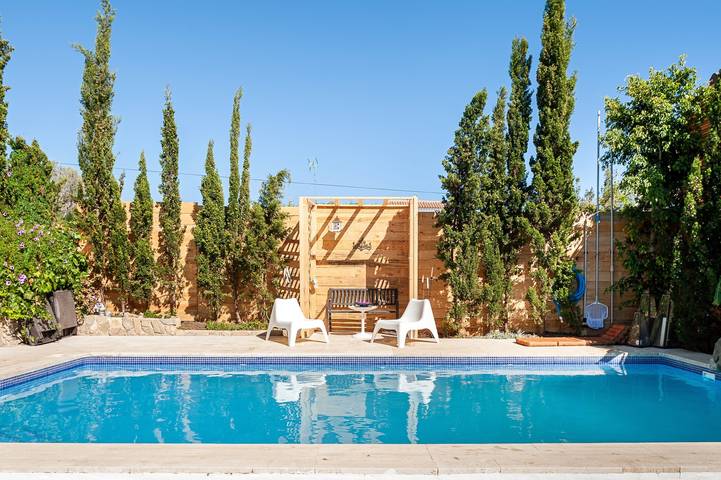 Casa vacanze "Casa Balcón" per famiglie vicino alla spiaggia con piscina, terrazza e Wi-Fi in Los Canos de Meca, Barbate