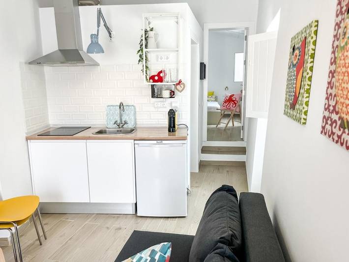 Location de vacances pour 3 personnes, avec terrasse dans Corte do Pinto