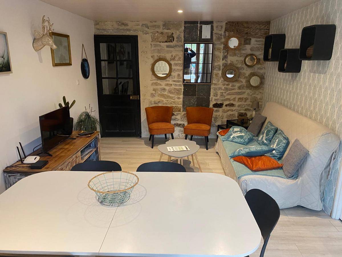 One-Bedroom House in Ornans, Jura Francais