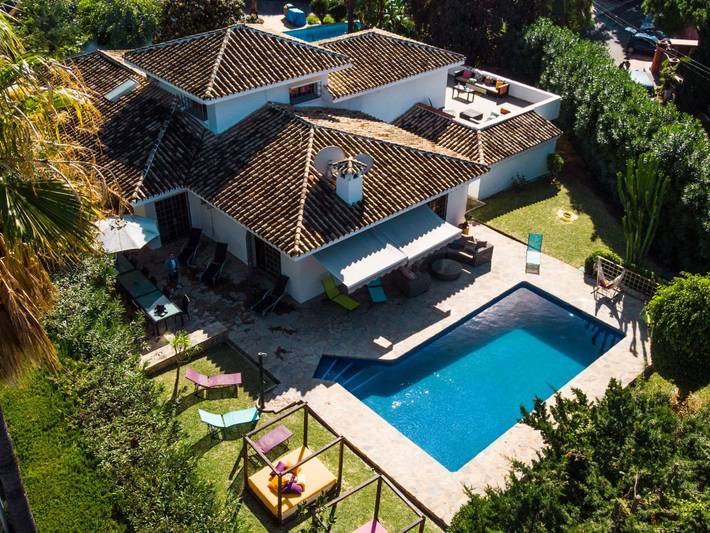 Ferienhaus für 19 Personen, mit Garten und Balkon in Marbella