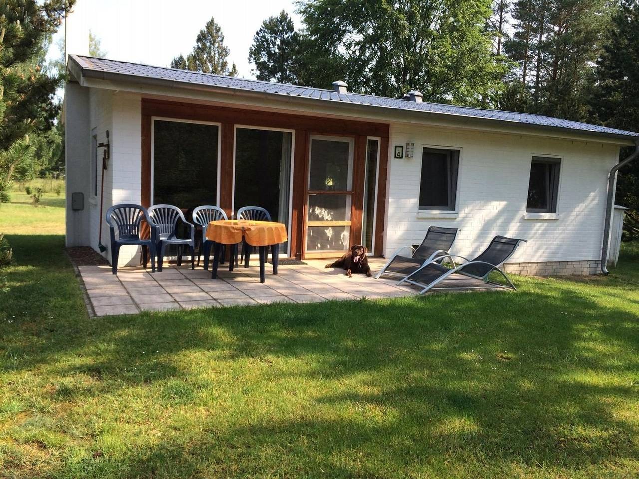 "Ferien Nord-Nordost" Wooster Teerofen "Am Walde" Ferienhaus Komfort in Grabowhöfe, Mecklenburgische Seenplatte
