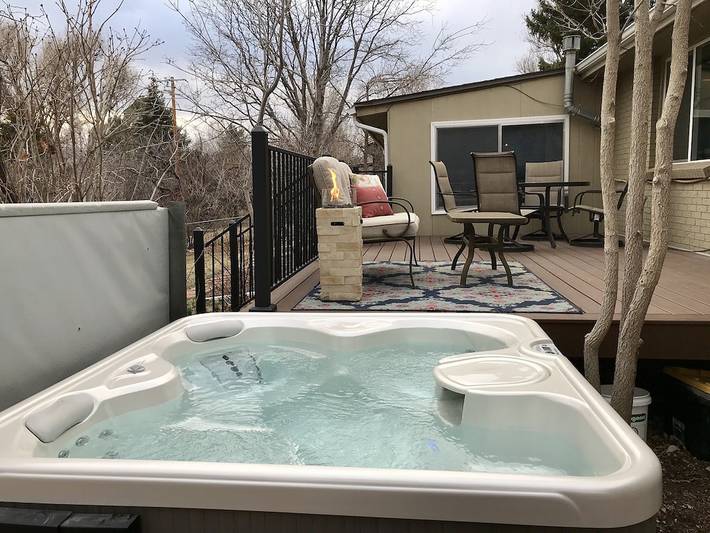 Vacation rental for 7 people, with hot tub and yard in Jefferson County