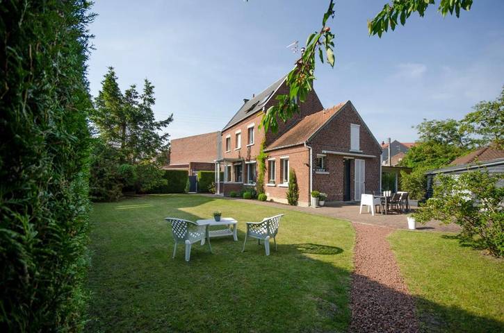 Maison de vacances pour 8 personnes, avec vue et jardin