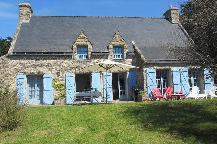 Maison de vacances pour 10 personnes, avec terrasse et jardin