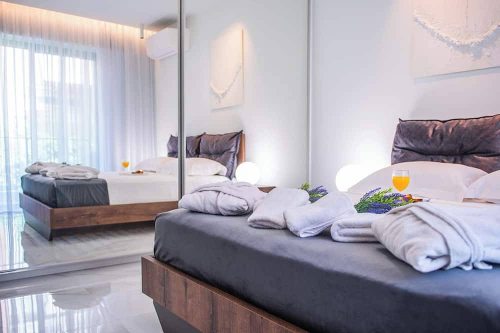 Appartement entier, Oikos luxury central apartment in Plage d'Almyros (Agios Nikolaos), Crète du Nord