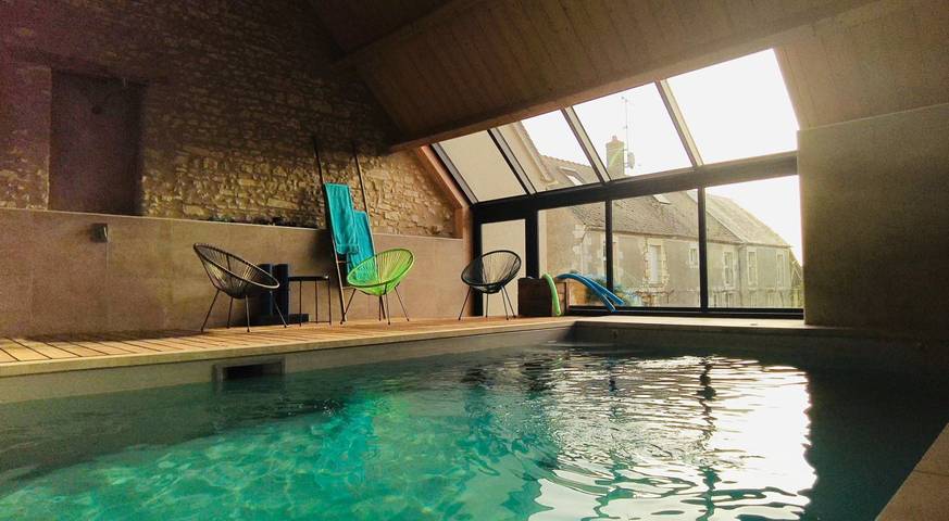 Gîte pour 12 personnes, avec terrasse