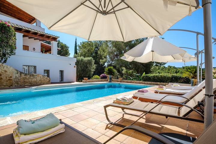 Ferienhaus für 8 Personen, mit Garten auf Ibiza