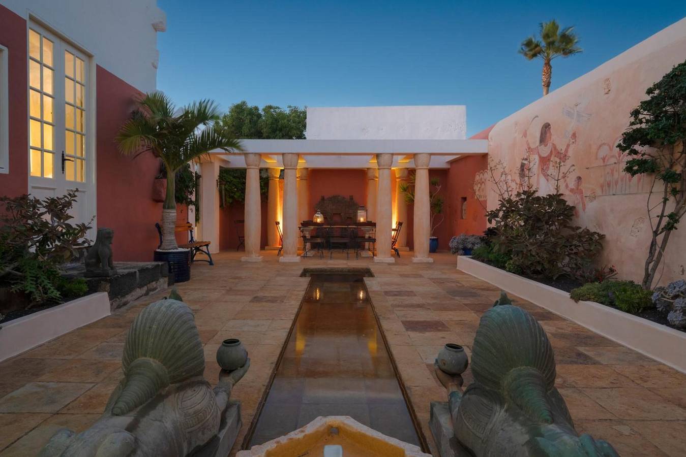Villa de vacances 'Finca De Musica' avec vue sur la mer, piscine privée et Wi-Fi in Mácher, Tías