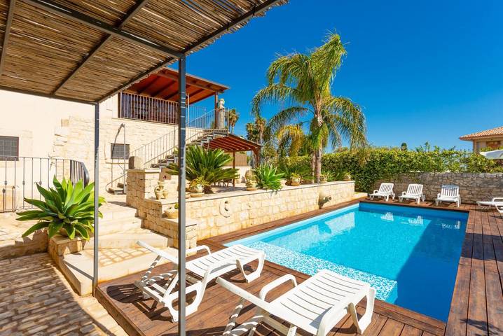 Villa für 10 Personen mit Terrasse in Scicli, Ragusa Provinz