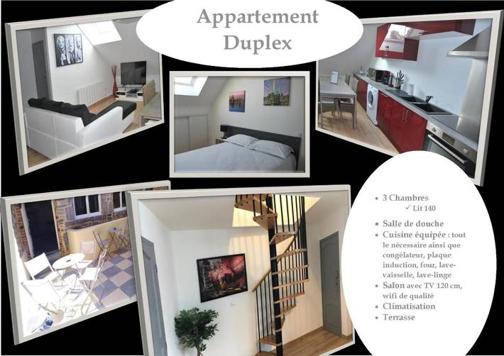 Gîte pour 8 personnes, avec terrasse à Givet (homonymie) - 2