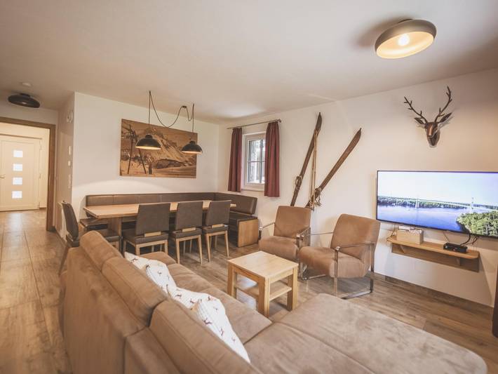 Ferienhaus für 20 Personen, mit Balkon und Terrasse sowie Garten und Sauna in Wald im Pinzgau - 3