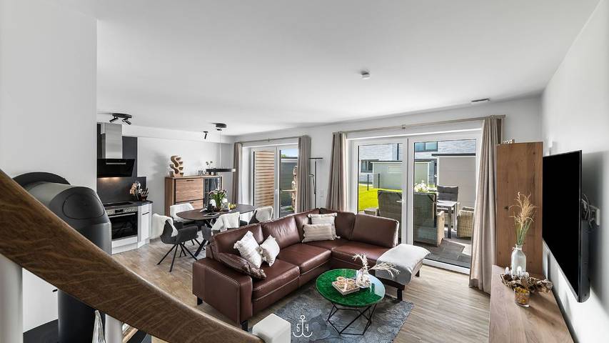 Ferienhaus für 5 Personen, mit Garten und Balkon sowie Sauna in Büsum - 2