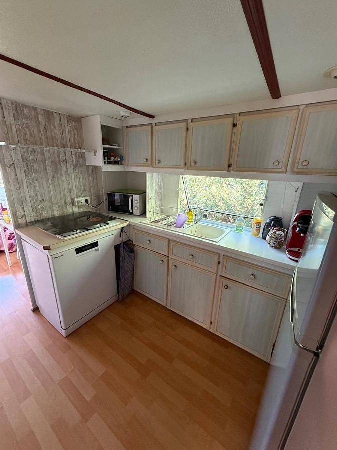 Camping pour 6 personnes, avec piscine ainsi que jardin et vue, animaux acceptés à Mimizan - 2