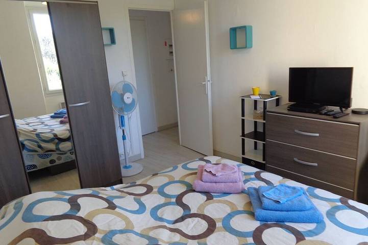 Gîte pour 2 personnes, avec balcon et jardin dans Thermes du Boulou - 3