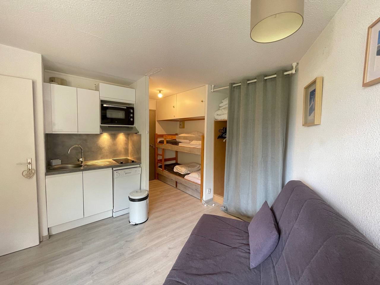 Appartement entier, L'Eclose - Studio au pied des pistes - Alpe d'Huez in Huez, Parc national des Écrins