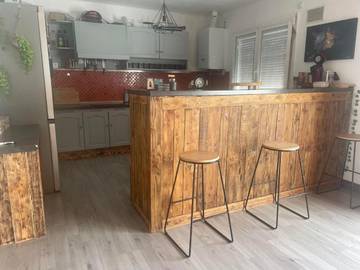 Gîte pour 2 personnes, avec vue ainsi que terrasse et jardin à Reims