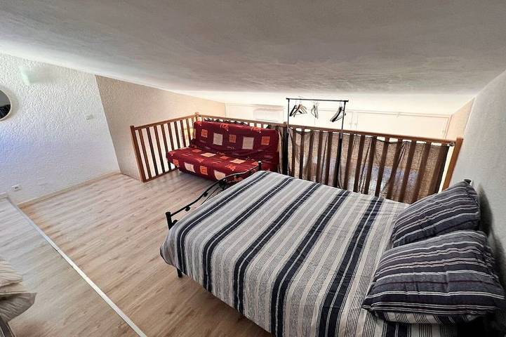 Ferienhaus 60m² in Barcarès, T2, Mezzanin, Hof, Bereich Le Lydia in Le Barcarès, Côte d'Améthyste
