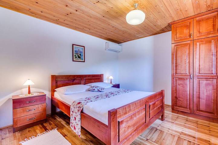 House with an ocean view in its own valley, featuring a garden in Primorje-Gorski Kotar
