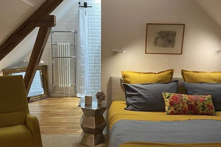 Gîte pour 2 personnes, avec Jardin