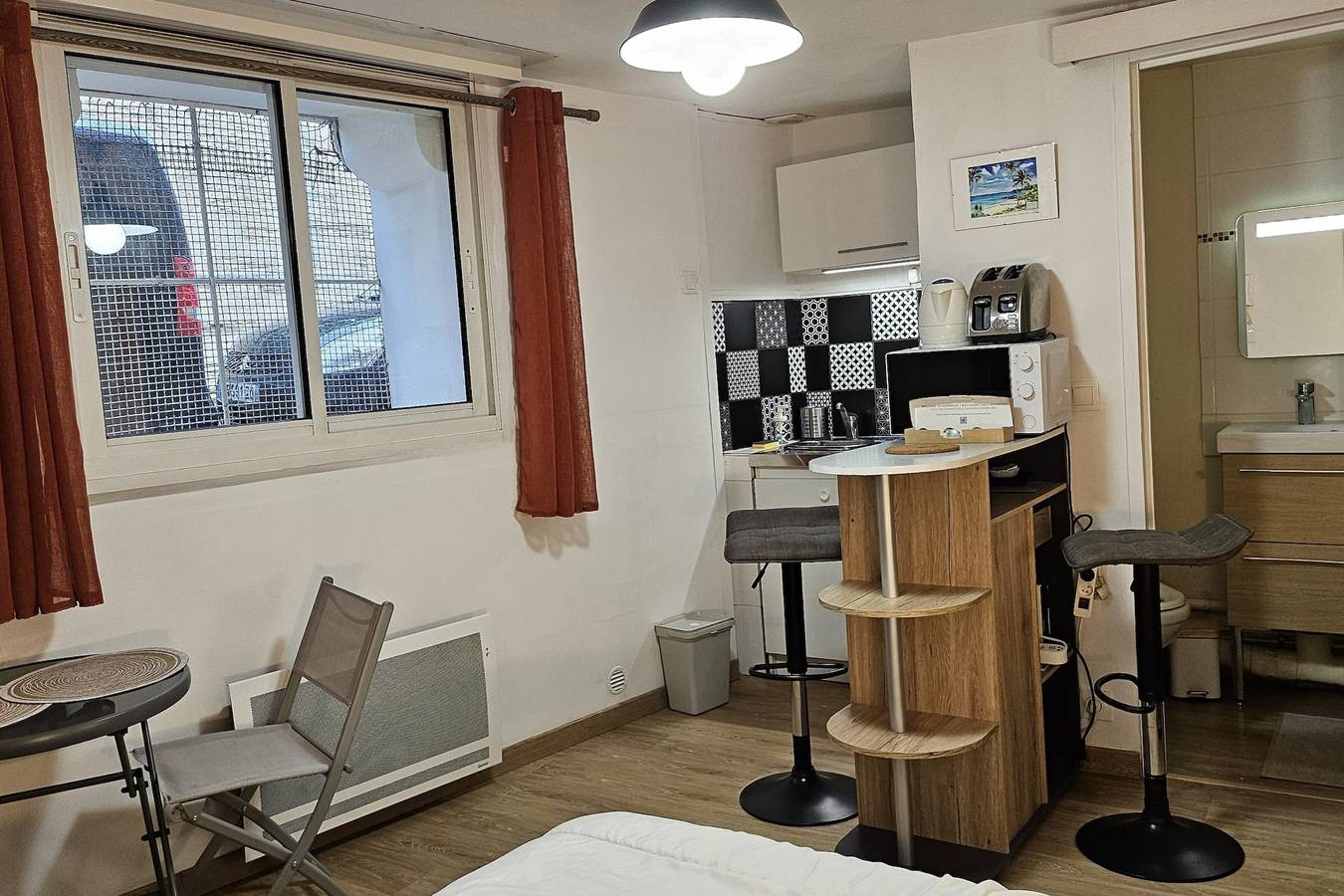 Hel studio-lejlighed, Studio near the city center in Montpellier, Côte d'Améthyste