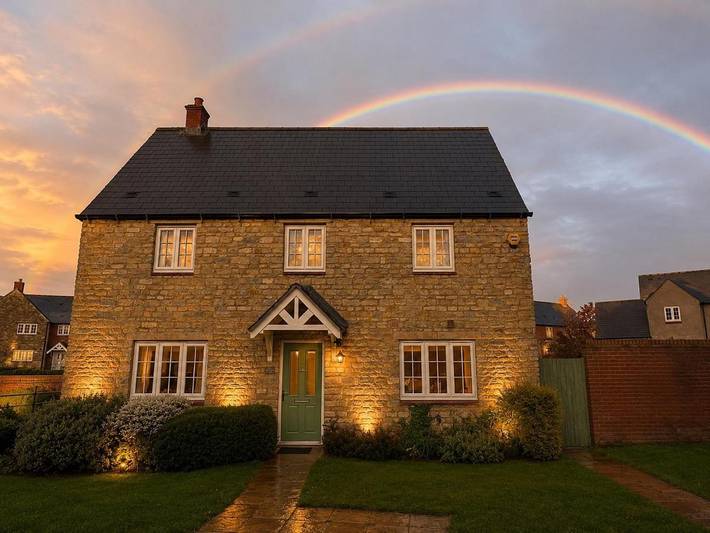 Location de vacances pour 11 personnes, avec jardin et vue, animaux acceptés à Silverstone