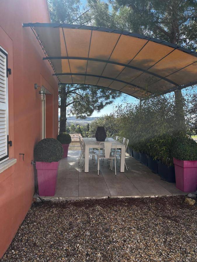 Ferienhaus für 6 Personen, mit Pool und Garten sowie Ausblick, mit Haustier in Bédoin - 3