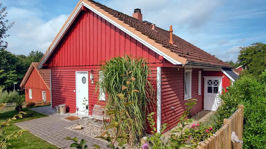 Ferienhaus für 4 Personen, mit Garten, mit Haustier