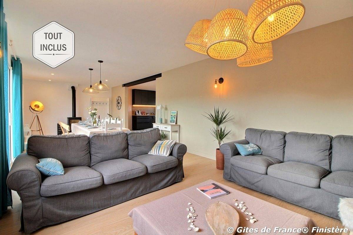 La villa d'aodren in Landéda, Región de Brest