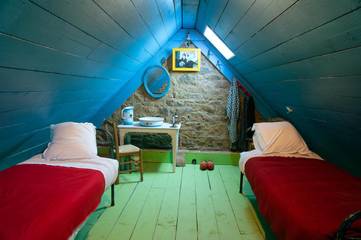 Cottage pour 2 personnes, avec jardin dans Plage De Kersaliou
