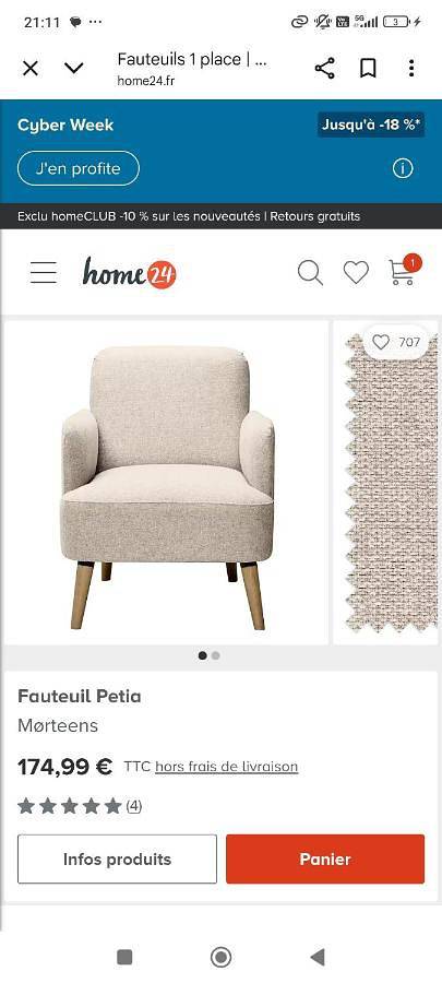 Maison de vacances pour 6 personnes, avec terrasse