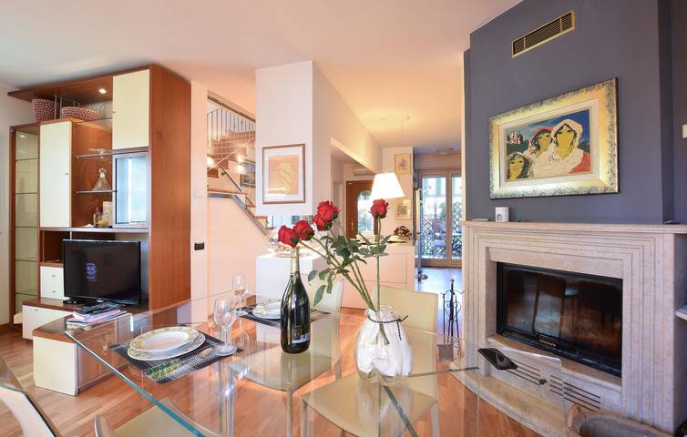 Location de vacances pour 4 personnes, avec terrasse et jardin à Bergame - 4