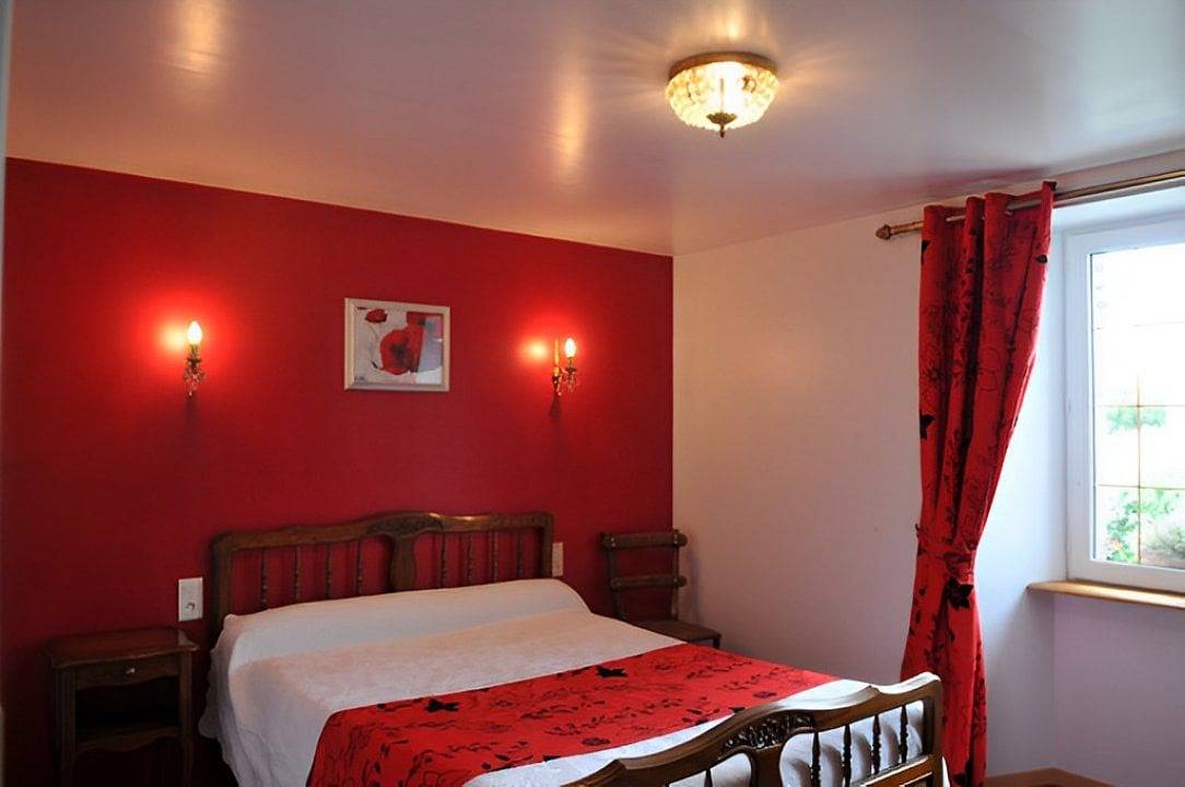 Chambres d'hôtes au Saint Avit - Chambre Coquelicot in Huisnes-sur-Mer, Baie du Mont-Saint-Michel