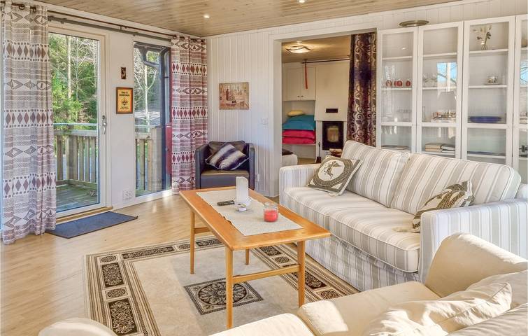 Ferienhaus für 5 Personen mit Ausblick in Falkenbergs und Umgebung