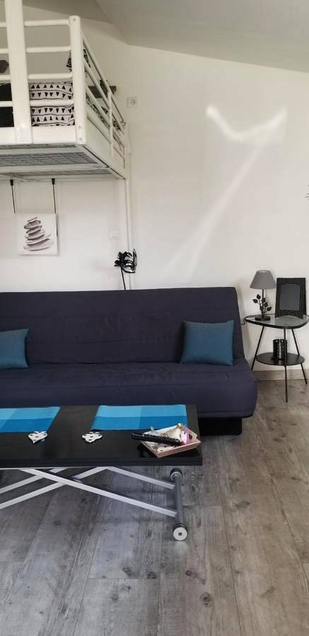 Appartement de vacances pour 6 personnes, avec Terrasse ainsi que Jardin et Vue