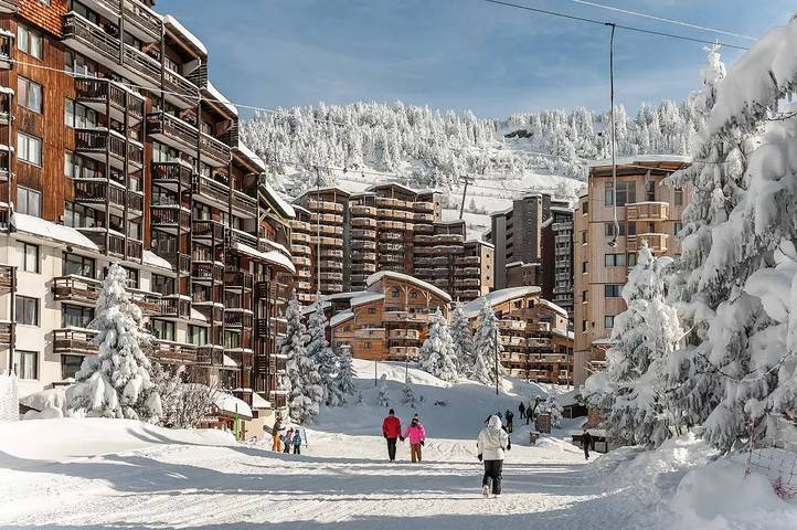 Location de vacances pour 7 personnes, avec Balcon ainsi que Terrasse et Vue à Avoriaz