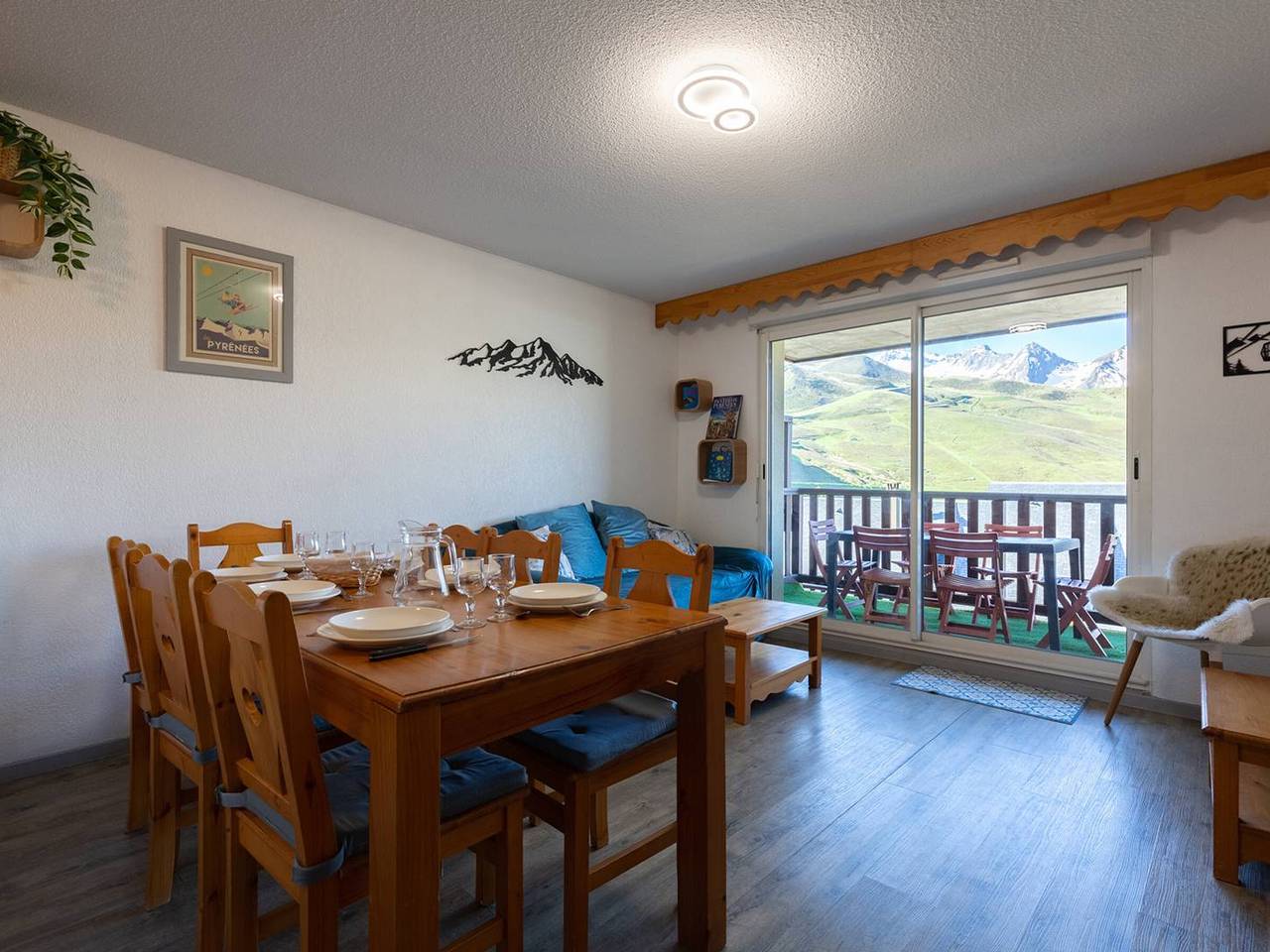 Appartement entier, Appartement Rénové Peyragudes - 8 Pers, Balcon, 2 Chambres + Cabine, Parking Gratuit, Proche Pistes in Peyragudes, Pyrénées