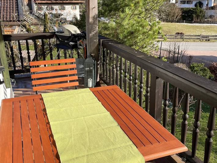 Ferienwohnung für 3 Personen, mit Balkon und Ausblick in Kreuth - 4