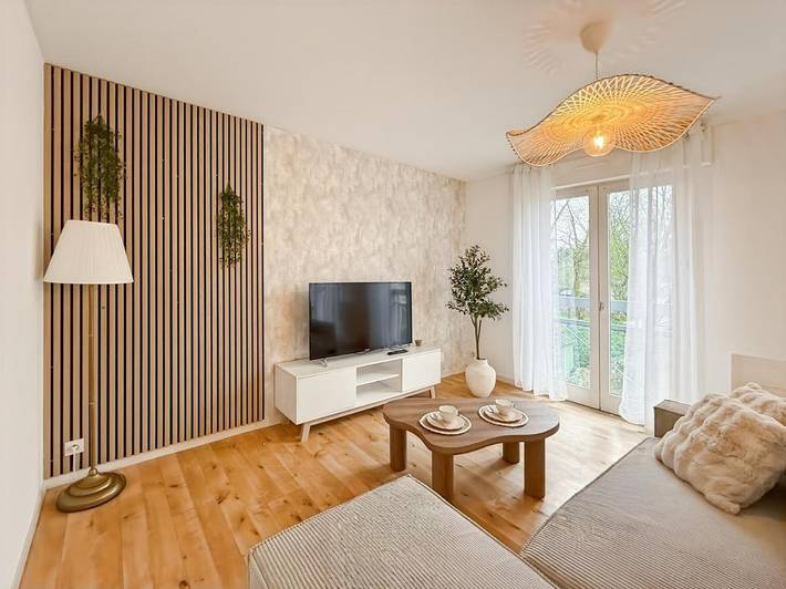 Gîte pour 6 personnes, avec vue, animaux acceptés à Pacé