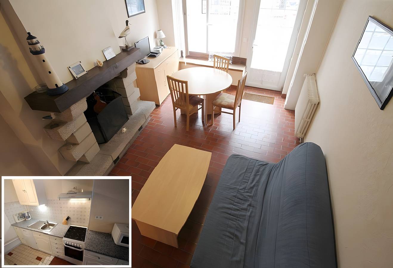 Maison les mouettes – Fischerhaus im Stadtzentrum von Saint-Vaast-la-Hougue in Saint-Vaast-la-Hougue, Cherbourg und Umgebung