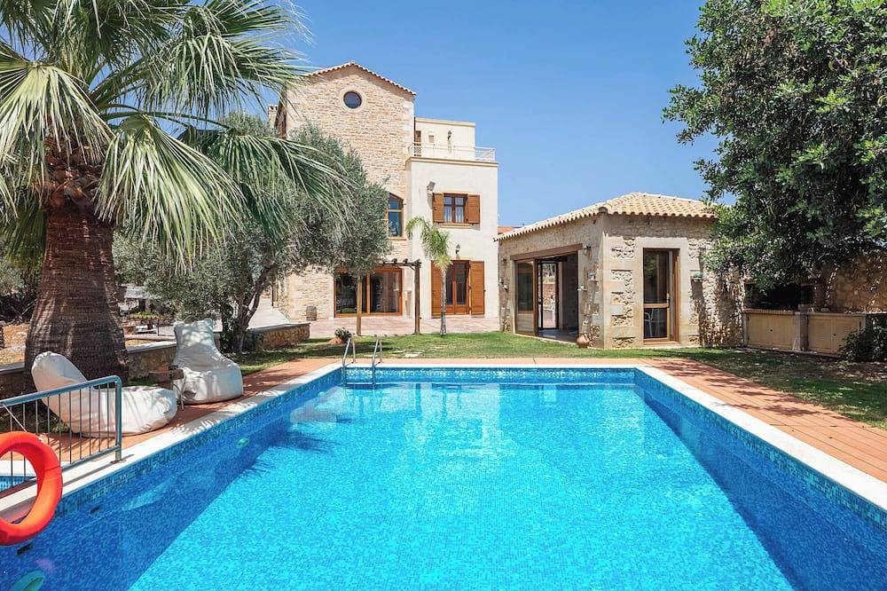 Tolle Aussicht, privatem Pool, Tavernen & Café zu Fuß zu erreichen, bei der Stadt in Rethymno und Umgebung