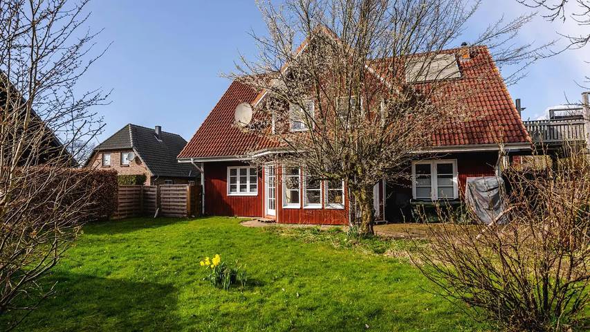 Ferienwohnung für 4 Personen, mit Garten, mit Haustier in Goltoft
