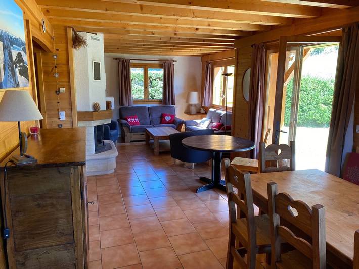 Chalet pour 10 personnes, avec Balcon et Terrasse à La Clusaz