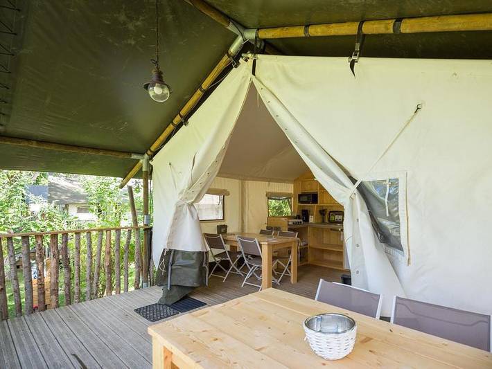 Zelt für 5 Personen, mit Pool in Frankreich - 3