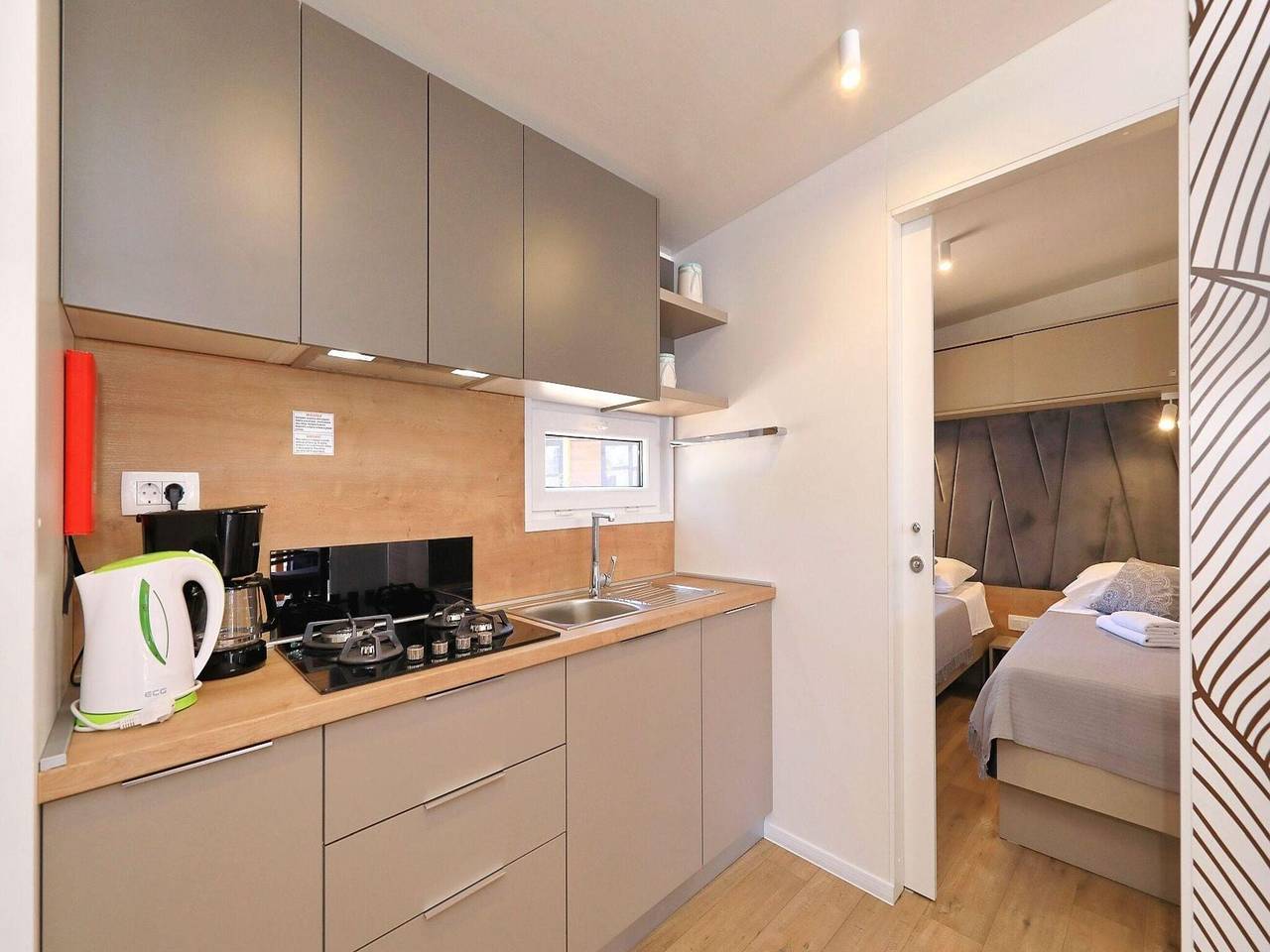 Mobilheime im Caravanpark Soline in Biograd in Biograd na Moru, Zadar