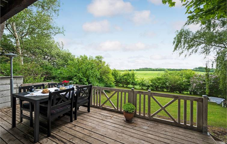 Ferienhaus für 6 Personen mit Terrasse in Hjarbæk, Limfjord in Westjütland
