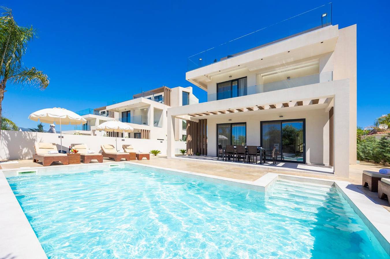Villa für 8 Personen mit Terrasse in Kalamaki, Zakynthos