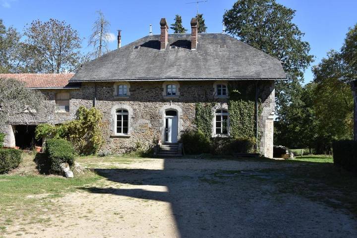 Maison de vacances pour 18 personnes, avec vue et jardin