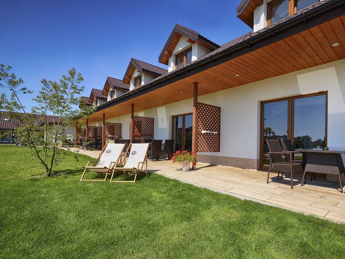 Chalet für 4 Personen, mit Garten in Polen