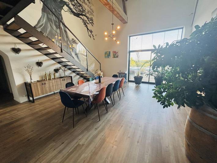 Gîte pour 12 personnes, avec terrasse et jardin