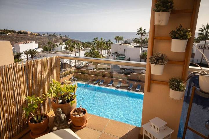 Ferienwohnung für 5 Personen, mit Balkon und Pool in Jandia